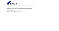 Desktop Screenshot of kmse.de
